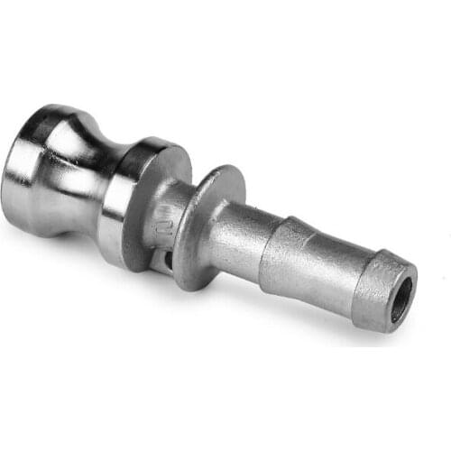 1PC E Trash Pump Adapter Female Camlock x Hose Barb Stainless Steel 304 Camlock-E DN25 1"