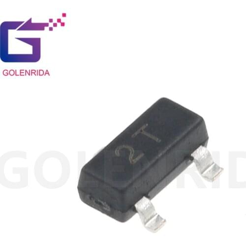 100pcs/lot 2N4403 MMBT4403 MMBT4403LT1G 2T SOT-23