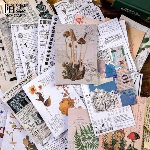 20set/lot Kawaii Stationery Stickers Retro plant Diary Planner Decorative Mobile Stickers Scrapbooking DIY Craft Stickers