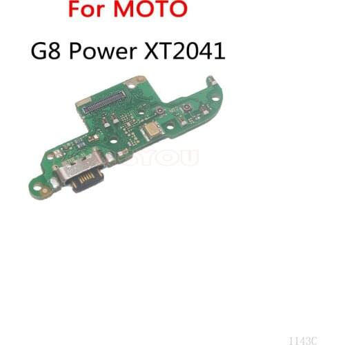 30PCS/Lot For Motorola MOTO G8 Power / XT2041 USB Charging Dock Board Charge Socket Jack Port Connector Flex Cable