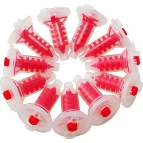 50PCS Disposable Dental Impression Mixing Tips Mixing Tube Silicone Rubber Film Dental Product