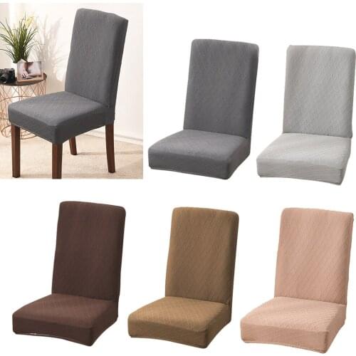 Dining Room Slipcover Seat Hotel Chair Covers Washable Chair for Banquet