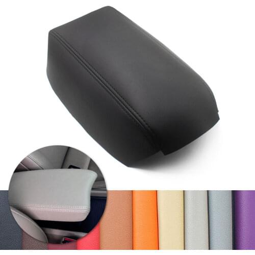For Honda Civic 8th Gen 2006 2007 2008 2009 2010 2011 Car Interior Center Armrest Console Lid Box Microfiber Leather Cover Decor