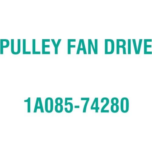 For Kubota 1A085-74280 PULLEY FAN DRIVE