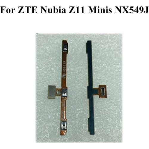 For ZTE Nubia Z11 Mini S Minis NX549J NX 549J Power swtich on off volume button flex cable replacement repair parts