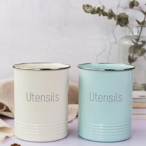 Storage Bucket Kitchen Tools Knife Cross Shovel Tableware Baking Antirust Preservative Home Accessories NEW Hot Lovely Creative