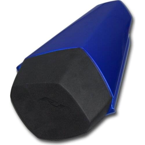 Blue Motorcycle Rear Tail Pillion Passenger Hard Seat Cover Cowl Fairing Seat for YAMAHA YZFR1 YZF-R1 YZF R1 2015 2016 2017 2018