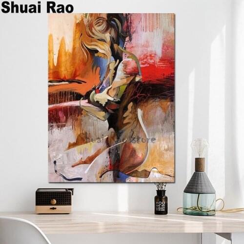 Sexy girl 5d diy Diamond painting full Square round resin drill diamond embroidery sale diamond mosaic woman abstract art