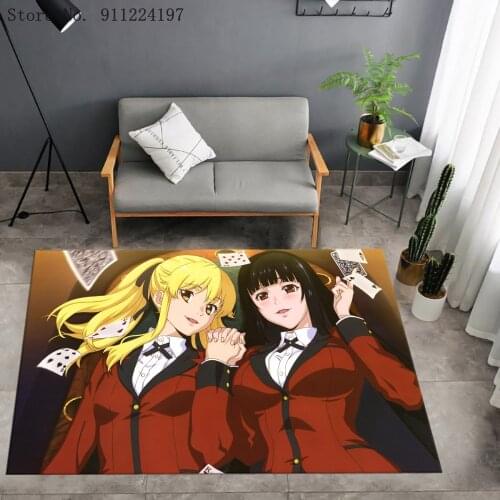 3D Print Carpet Hell Girl Rug Outdoor Rug Kids Bedroom Rugs The Film Movie Floor Mat Living Room Anime Cartoon Floor Carpet