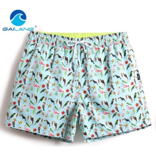 Gailang Brand Casual Mens Shorts Swimwear Swimsuit Board Shorts Men Summer Beach Shorts Bermuda Casual Boxer Trunks Quick Dry