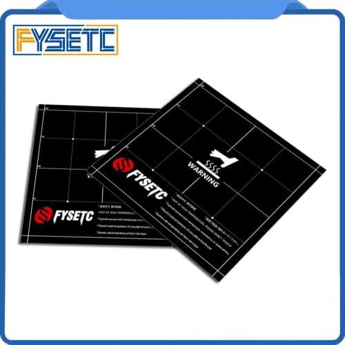 Heat Hot Bed Sticker Coordinate Printed Surface Build Sheet Plate 220x220mm For Anet A6 A8 Tarantula Ender-3 3D Printer Parts