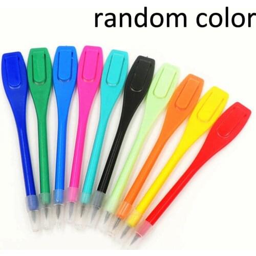 New 20Pcs Plastic Golf Score Pen Assorted Color Golf Clip Score Pencils Recording Clear Mud Tool Golf Pencil Score Card Clip