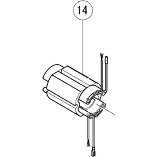 Genuine STATOR 220V-230V for Hitachi 340567E 340567F CN16SA CE16SA Shear Nibbler