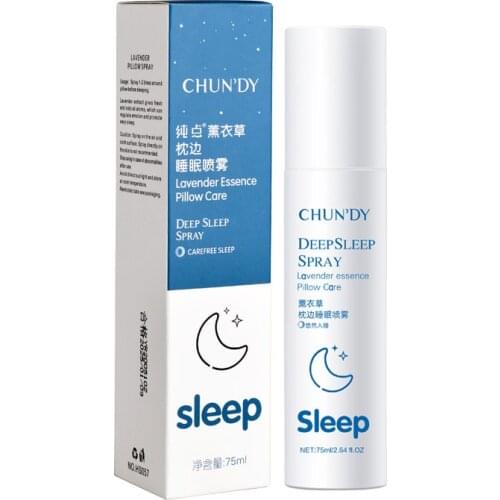 Help Sleep Relief Anxiety Hemp Seed Essential Oil Lavender Deep Sleep Pillow Spray Insomnia Extract Relieve Stress Castor Oil