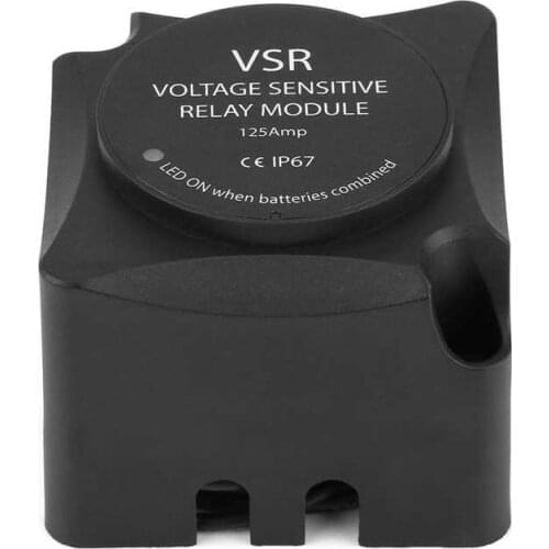 Voltage Sensitive Relay (VSR) / Automatic Charging Voltage Relay 125A Dual Battery Isolator (VSR)