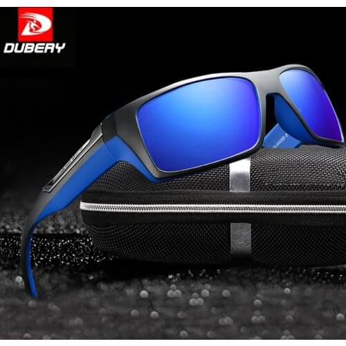 DUBERY Women Men Polarized Sunglasses Goggle Sport Sun Glasses Fashion Eyewear Driving Travel Fishing Beach Sunglasses UV400 186