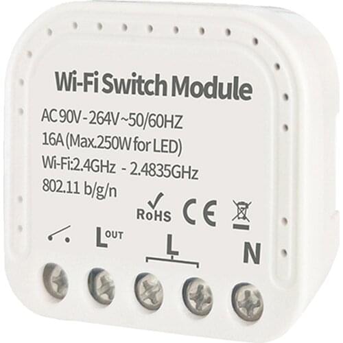 Smart Wireless WiFi Relay Light Switch Module APP Control Device Sharing