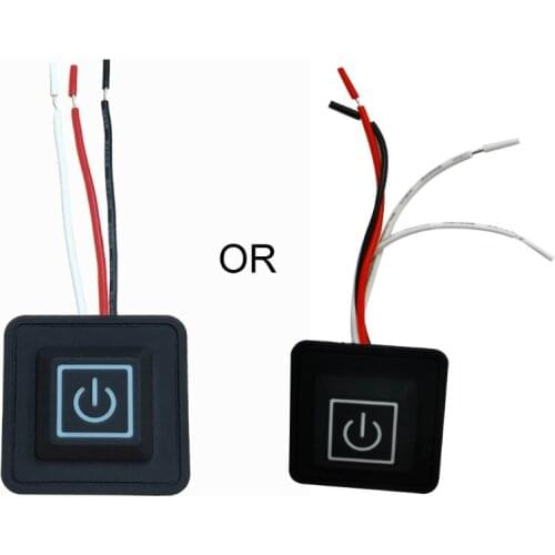 3.7-12V Waterproof Button Switch Heated Vest Pants Electirc Heating Waistband DIY Temperature Controller Switch