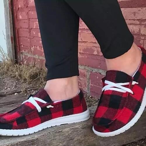 2021 Women Sneakers Canvas Shoes Solid Leopard Breathable Casual Sneakers Woman Flats Spring Lace Up Round Toe Women Flat Shoes