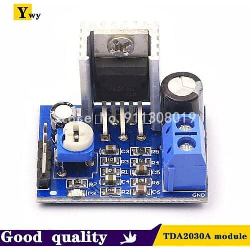 5pcs 6-12V Single Supply TDA2030A TDA2003 Audio Amplifier Board Module TDA-2003