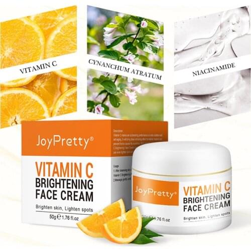 Face Cream Vitamin C Cream Remove Dark Spots Whitening Face Care Moisturizing Anti-Aging Firming Skin Care Cosmetics