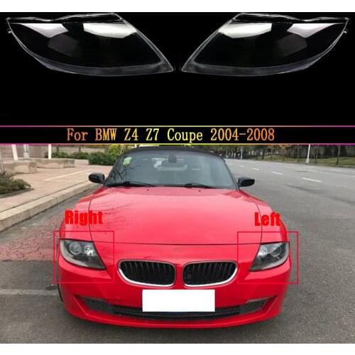 Car Headlight Cover for BMW Z4 Z7 Coupe 2004 2005 2006 2007 2008 Headlamp Lens Replacement Auto Shell