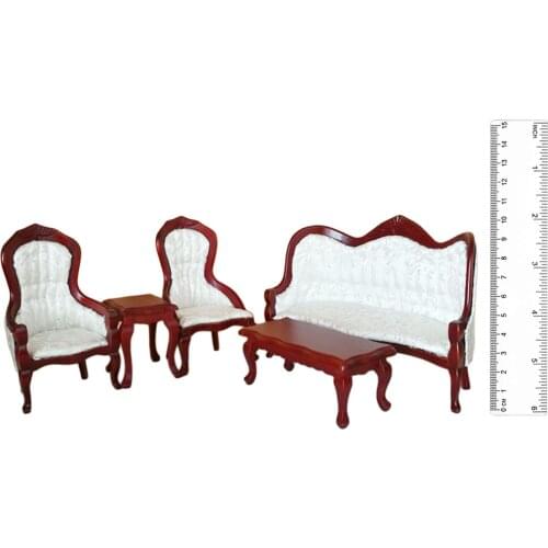 Doll House Living Room Kit Furnishings for Girls Boys Playset Toy Crafts