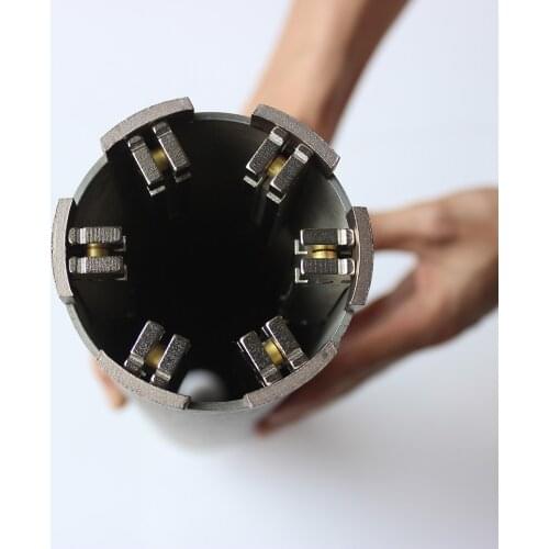 Magnetic Welding Magnet Holder Brazed Tool For Diamond Core Drill Bit Segments High Accuracy Heat Resistance