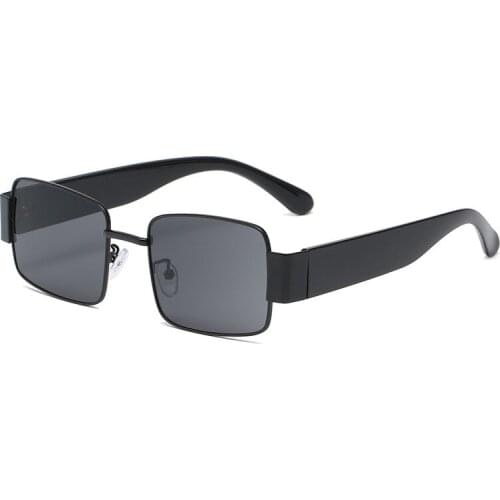 New fashion personality retro square sunglasses men and women hipsters hip-hop street shooting sunglasses casual wild glasses