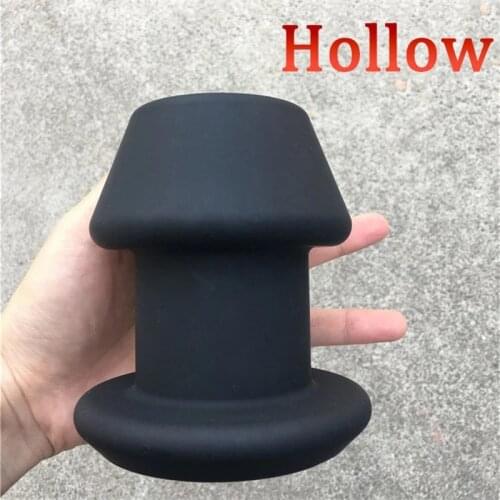 New Hollow Anal Plug 3 Sizes Butt Plug Anal Dilator Enema Soft Speculum Prostate Massager Sex Toys For Woman Men Gay Sex Product