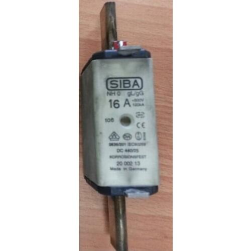 Fuses: NH0 16A 500V 120KA 2000213 gL/gG