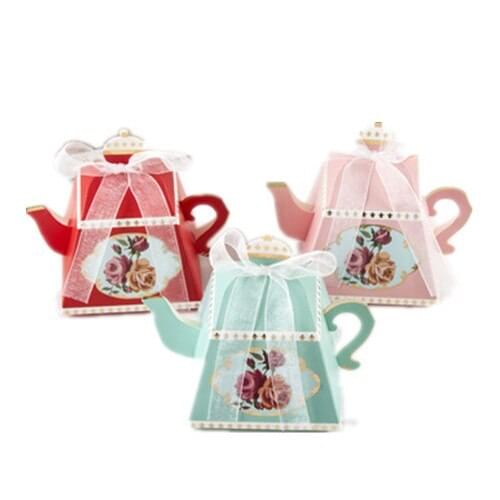 Wedding Gift Box Red 100pcs Paper Rose Flower Party Wedding Box for Candy Chinese Wedding Favor Boxes of Chocolates Geschenkbox