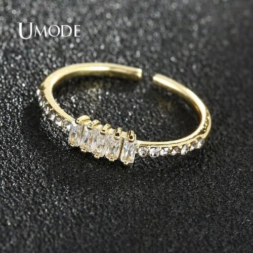 UMODE Rings With Cubic Zirkonia For Women