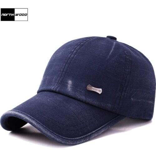 NORTHWOOD Vintage Washed Summer Baseball Cap For Men All Cotton Womens Dad Hat Outdoor Casual Snapback Bone Trucker Caps