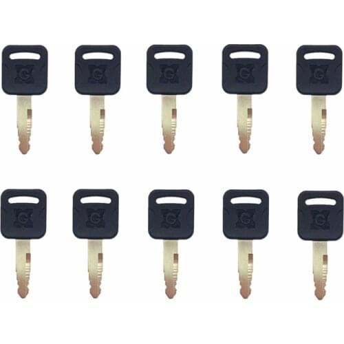 10 Pcs Ignition Lock For XIAGONG XGMA Machine Excavator Loader Heavy Equipment Start Switch Lock