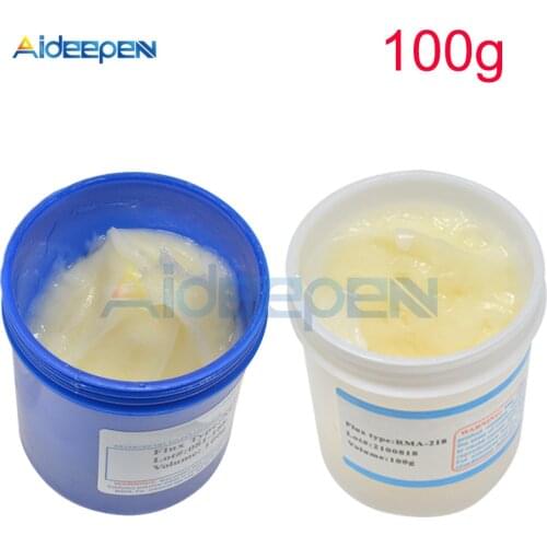 100g RAM-218 NC-559-ASM Solder Paste Flux PCB PGA BGA SMD Welding Fluxes Grease Repair Solde Tools