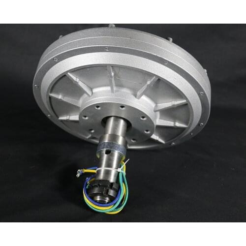 Low RPM 100W-500W 130-350RPM 12V 24V 48V Coreless Permanent Magnet Alternator Maglev Generator Motor For Vertical Wind Turbine