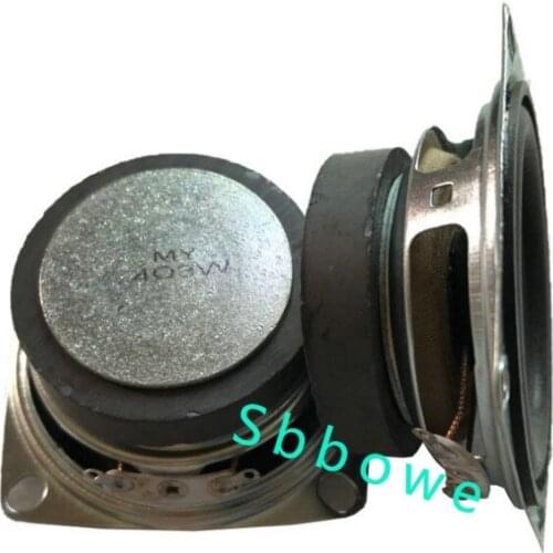 2-inch 52mm speakers, 4 ohm 3W PU basin black convex cap, horn, loudspeaker