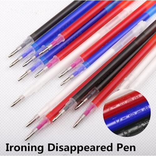 50pcs High Temperature Disappearance Refill Ironing Heater Automatic Disappearance Pen School Office Stationery