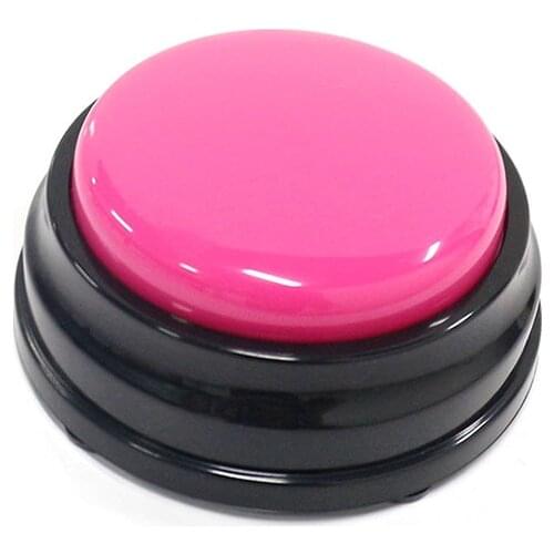 Free Shipping Small Size Easy Carry Voice Recording Sound Button for Kids Interactive Toy Answering Button M10