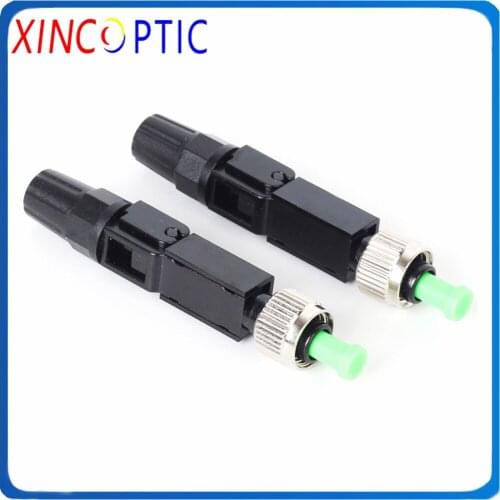 Free Shipping Fast Connector FC APC FTTH Optical Fiber Quick Connector FC/APC Embedded Type Telecom Quality