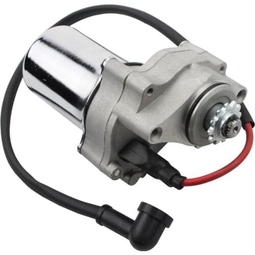 12V 50CC 70CC 90CC 110CC Electric Starter Motor 2 installation hole Bottom starter motor engine