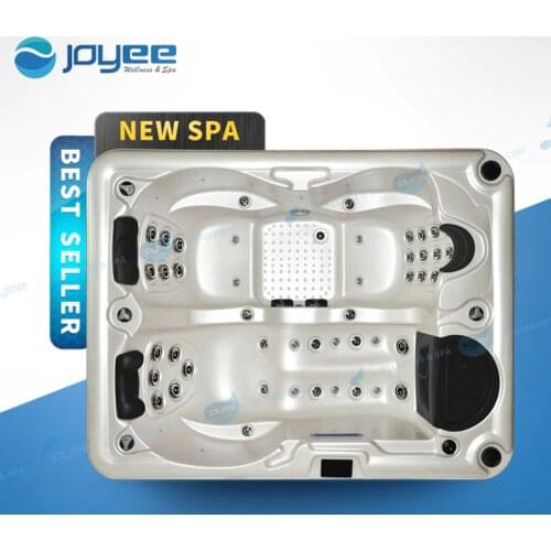 JOYEE 3 persons outdoor hot tubs spa massage jacuzzi function whirlpool bathtub