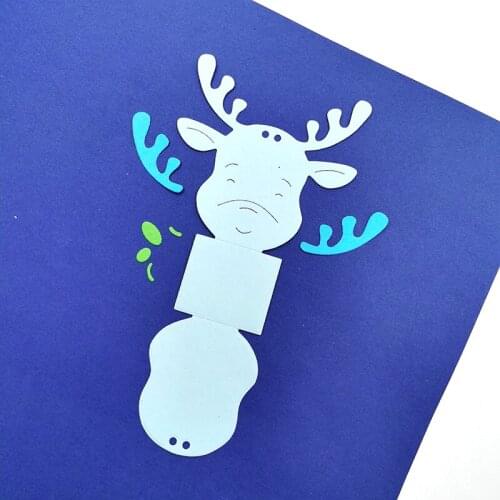 Julyarts Elk New Cutting Dies Photo Album For Stencil Handmade Paper Card Make Mould Model Craft Decor New Arrival 2021