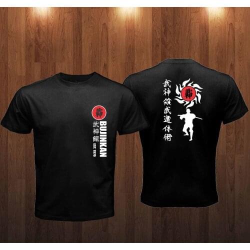 New Bujinkan Ninjutsu Est 1910 Karate Dai Shin Dojo Taijutsu Retro T Shirt Men Cotton O-neck Tshirt Hip Hop Tees Tops Harajuku