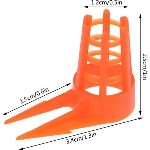 20 Pcs/Set Plastic Bee Queen Cap Protective Cell Cover Beekeeping Tools Beekeeper Equipment Cage Beekeeping Supplies