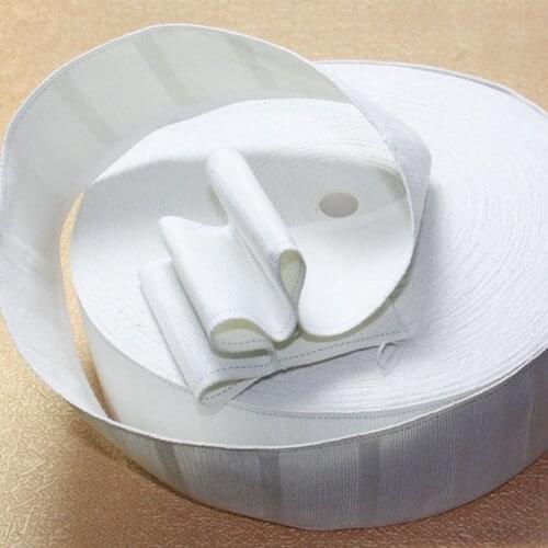 Thickening curtain tape curtain accessories white cotton cloth tape 4 meter a lot curtain tape hooks