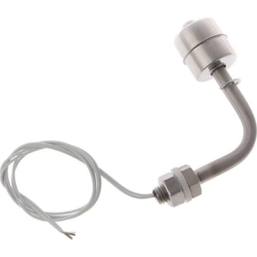 Stainless Steel Float Switch Right Angle Vertical Head Liquid Water Tank Level Sensor