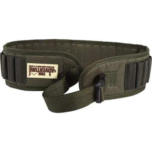 Tactical Military 30 Round Shell Bullet Ammo Carrier 1200D Nylon Waist Belt 12 Gauge Ammo Holder Airsoft Hunting Accessory 2021