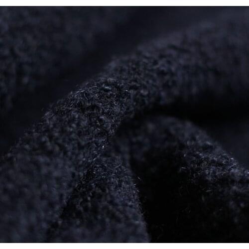White waxberry 150cm 550g/m Navy bead woolen cloth fabrics clothes Garment sewing materials Free shipping
